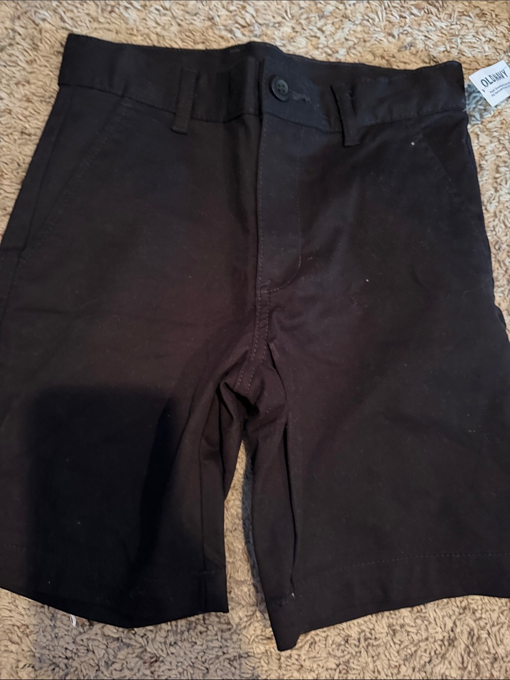 Old Navy Black Flat-Front Men's Shorts